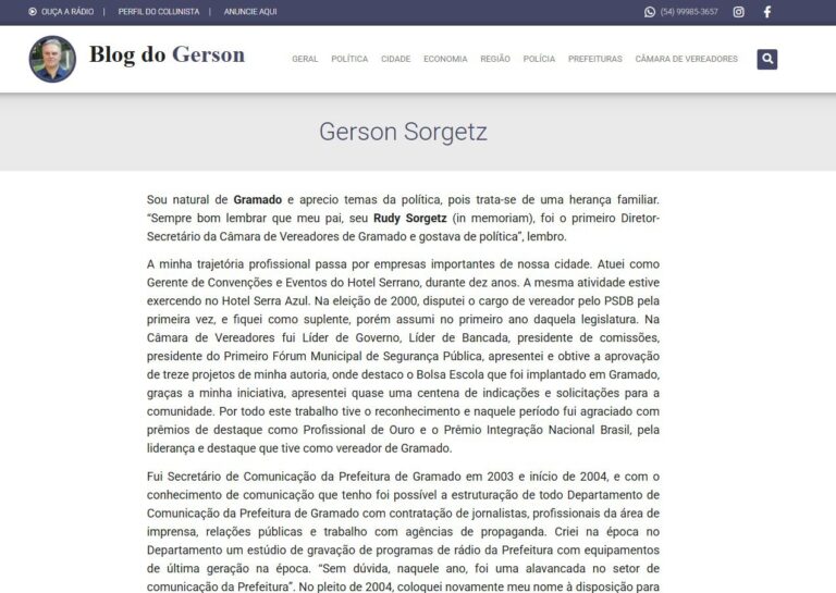 blog do gerson