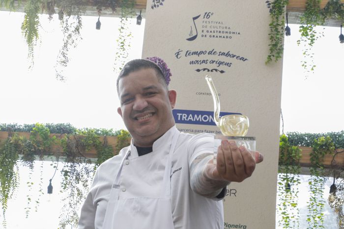 Foto Concurso SENAC de melhor Chef Chef Campeao 2024 Diogo Paula